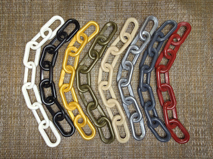 Collar with prong chain