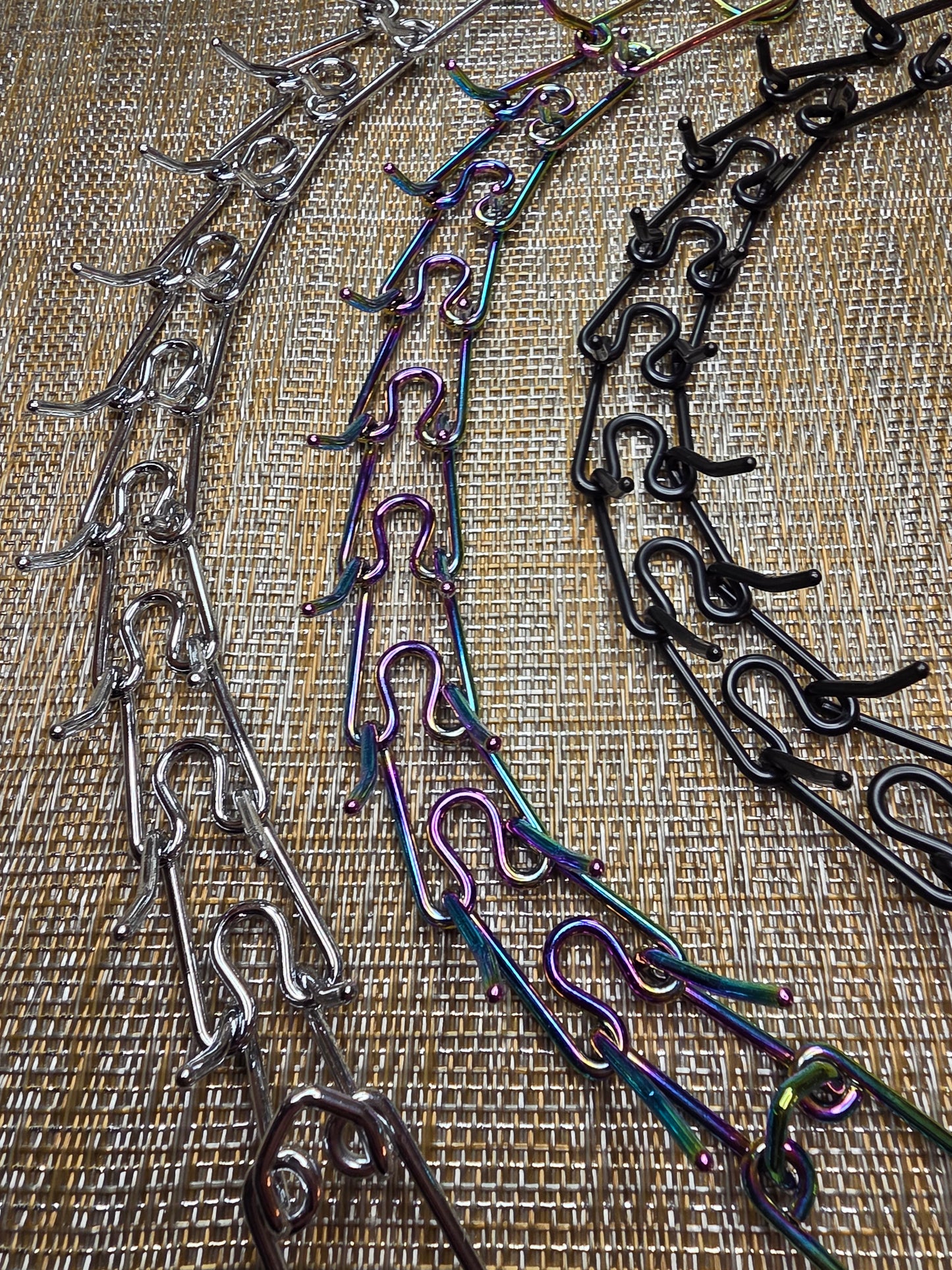 Pronged Chain Only (no collar)